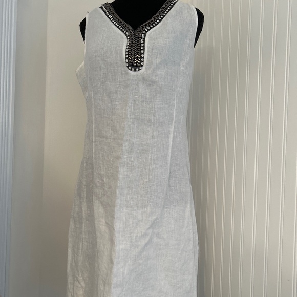 NWT Italian Linen Lagenlook XL Dress - Picture 1 of 5